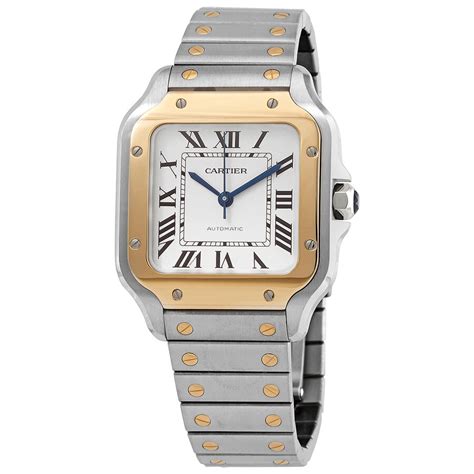 cartier watch women santos|cartier santos automatic watch.